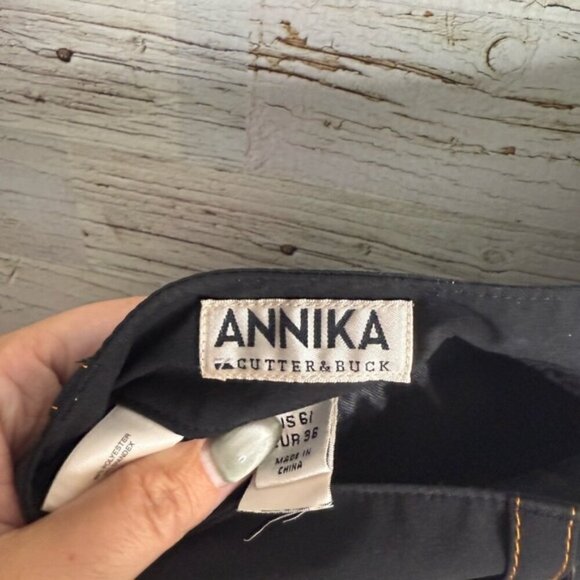 Cutter & Buck Annika black orange Golf Skort Size 6 Pockets Athletic Casual - Picture 6 of 8